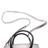BALENCIAGA バレンシアガ ショッピングフォンホルダー シルバー 593826 レディース レザー ショルダーバッグ ABランク 中古 銀蔵
