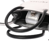 BALENCIAGA バレンシアガ ショッピングフォンホルダー シルバー 593826 レディース レザー ショルダーバッグ ABランク 中古 銀蔵