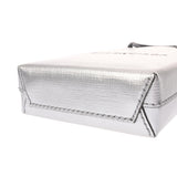 BALENCIAGA バレンシアガ ショッピングフォンホルダー シルバー 593826 レディース レザー ショルダーバッグ ABランク 中古 銀蔵