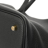 HERMES エルメス ピコタン ロック MM ブラック Z刻印(2021年頃) レディース トリヨンクレマンス ハンドバッグ Aランク 中古 銀蔵