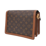 LOUIS VUITTON ルイヴィトン モノグラムリバース ドーフィーヌ MM キャメル/ブラウン M44391 レディース モノグラムキャンバス ショルダーバッグ Aランク 中古 銀蔵