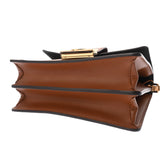 LOUIS VUITTON ルイヴィトン モノグラムリバース ドーフィーヌ MM キャメル/ブラウン M44391 レディース モノグラムキャンバス ショルダーバッグ Aランク 中古 銀蔵