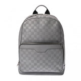 LOUIS VUITTON ルイヴィトン ダミエアンフィニ バックパック シルバー N40096 メンズ レザー リュック・デイパック Bランク 中古 銀蔵