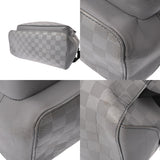 LOUIS VUITTON ルイヴィトン ダミエアンフィニ バックパック シルバー N40096 メンズ レザー リュック・デイパック Bランク 中古 銀蔵