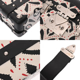 LOUIS VUITTON ルイヴィトン プティットマル ホワイト/ブラック/レッド レディース レザー ショルダーバッグ ABランク 中古 銀蔵