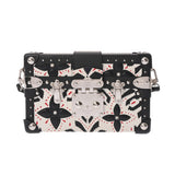LOUIS VUITTON ルイヴィトン プティットマル ホワイト/ブラック/レッド レディース レザー ショルダーバッグ ABランク 中古 銀蔵