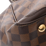 LOUIS VUITTON ルイヴィトン ダミエ ヴェローナ PM ブラウン N41117 レディース ダミエキャンバス ハンドバッグ ABランク 中古 銀蔵