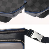 LOUIS VUITTON ルイヴィトン エピ/グラフィット バムバッグ アンディゴブルー/グレー M51464 ユニセックス エピレザー/ダミエグラフィットキャンバス ボディバッグ Aランク 中古 銀蔵