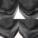 LOUIS VUITTON ルイヴィトン ダミエグラフィット ユーティリティー メッセンジャー ブラック N40280 メンズ ダミエグラフィットキャンバス ショルダーバッグ ABランク 中古 銀蔵
