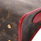 LOUIS VUITTON ルイヴィトン モノグラム ポパンクール PM ルージュ M43433 レディース モノグラムキャンバス ハンドバッグ Bランク 中古 銀蔵