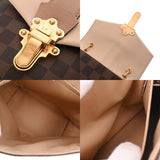 LOUIS VUITTON ルイヴィトン ダミエ クラプトン バックパック クレーム N42259 レディース ダミエキャンバス リュック・デイパック ABランク 中古 銀蔵