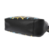 GUCCI グッチ GGマーモント ゴースト ブラック/マルチ 443499 レディース レザー ショルダーバッグ Bランク 中古 銀蔵