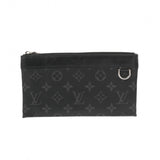 LOUIS VUITTON ルイヴィトン モノグラムエクリプス ポシェットディスカバリー ブラック/グレー M44323 メンズ モノグラムキャンバス ポーチ Bランク 中古 銀蔵