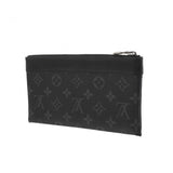 LOUIS VUITTON ルイヴィトン モノグラムエクリプス ポシェットディスカバリー ブラック/グレー M44323 メンズ モノグラムキャンバス ポーチ Bランク 中古 銀蔵