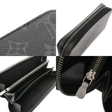 LOUIS VUITTON ルイヴィトン モノグラムエクリプス ジッピー XL トラベルケース 黒/グレー M61698 メンズ モノグラムキャンバス セカンドバッグ Bランク 中古 銀蔵