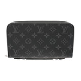 LOUIS VUITTON ルイヴィトン モノグラムエクリプス ジッピー XL トラベルケース 黒/グレー M61698 メンズ モノグラムキャンバス セカンドバッグ Bランク 中古 銀蔵