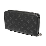 LOUIS VUITTON ルイヴィトン モノグラムエクリプス ジッピー XL トラベルケース 黒/グレー M61698 メンズ モノグラムキャンバス セカンドバッグ Bランク 中古 銀蔵
