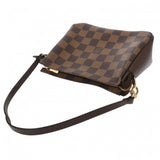 LOUIS VUITTON ルイヴィトン ダミエ トゥルースメイクアップ ブラウン N51982 レディース ダミエキャンバス アクセサリーポーチ ABランク 中古 銀蔵