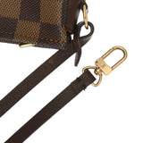 LOUIS VUITTON ルイヴィトン ダミエ トゥルースメイクアップ ブラウン N51982 レディース ダミエキャンバス アクセサリーポーチ ABランク 中古 銀蔵