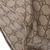 GUCCI グッチ GGスプリーム 2WAYトートバッグ ベージュ/ブラウン 463491 レディース GGスプリームキャンバス/レザー ショルダーバッグ ABランク 中古 銀蔵