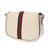 GUCCI グッチ オフィディア アイボリー 601044 レディース レザー キャンバス ショルダーバッグ ABランク 中古 銀蔵