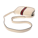 GUCCI グッチ オフィディア アイボリー 601044 レディース レザー キャンバス ショルダーバッグ ABランク 中古 銀蔵