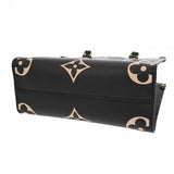 LOUIS VUITTON ルイヴィトン モノグラムアンプラント オンザゴー PM 2WAY ブラック/ベージュ M45659 レディース レザー ハンドバッグ ABランク 中古 銀蔵
