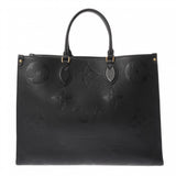 LOUIS VUITTON ルイヴィトン モノグラムアンプラント オンザゴー GM 2WAY ノワール M44925 レディース レザー ハンドバッグ Bランク 中古 銀蔵