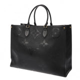 LOUIS VUITTON ルイヴィトン モノグラムアンプラント オンザゴー GM 2WAY ノワール M44925 レディース レザー ハンドバッグ Bランク 中古 銀蔵