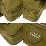 GUCCI グッチ オブザグリッド ベルトバッグ グリーン 631341 レディース GGナイロン/レザー ボディバッグ ABランク 中古 銀蔵