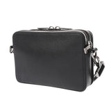 CHRISTIAN DIOR クリスチャンディオール ストラップ付ジップポーチ ブラック 2ESBC119CDI_H00N メンズ カーフ ショルダーバッグ Bランク 中古 銀蔵