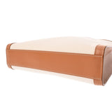 CELINE セリーヌ スモール バーティカル カバ 2WAY ナチュラル/タン 192082BNZ.02NT レディース キャンバス カーフ ハンドバッグ Aランク 中古 銀蔵