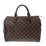 LOUIS VUITTON ルイヴィトン ダミエ スピーディ 30 ブラウン N41364 ユニセックス ダミエキャンバス ハンドバッグ ABランク 中古 銀蔵