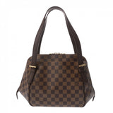 LOUIS VUITTON ルイヴィトン ダミエ べレム MM ブラウン N51174 レディース ダミエキャンバス ハンドバッグ ABランク 中古 銀蔵