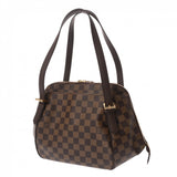 LOUIS VUITTON ルイヴィトン ダミエ べレム MM ブラウン N51174 レディース ダミエキャンバス ハンドバッグ ABランク 中古 銀蔵