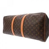 LOUIS VUITTON ルイヴィトン モノグラム キーポル 55 ブラウン M41424 ユニセックス モノグラムキャンバス ボストンバッグ ABランク 中古 銀蔵