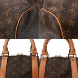 LOUIS VUITTON ルイヴィトン モノグラム キーポル 55 ブラウン M41424 ユニセックス モノグラムキャンバス ボストンバッグ ABランク 中古 銀蔵
