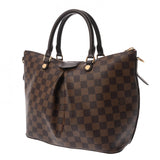 LOUIS VUITTON ルイヴィトン ダミエ シエナ MM ブラウン N41546 レディース ダミエキャンバス ハンドバッグ ABランク 中古 銀蔵