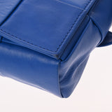 BOTTEGAVENETA ボッテガヴェネタ カセット マキシイントレ ブルー 651053 レディース レザー ウエストバッグ ABランク 中古 銀蔵