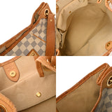 LOUIS VUITTON ルイヴィトン ダミエアズール ガリエラ PM ホワイト N55215 レディース ダミエキャンバス ハンドバッグ Bランク 中古 銀蔵