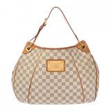 LOUIS VUITTON ルイヴィトン ダミエアズール ガリエラ PM ホワイト N55215 レディース ダミエキャンバス ハンドバッグ Bランク 中古 銀蔵