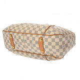 LOUIS VUITTON ルイヴィトン ダミエアズール ガリエラ PM ホワイト N55215 レディース ダミエキャンバス ハンドバッグ Bランク 中古 銀蔵