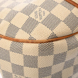 LOUIS VUITTON ルイヴィトン ダミエアズール ガリエラ PM ホワイト N55215 レディース ダミエキャンバス ハンドバッグ Bランク 中古 銀蔵