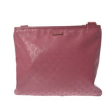 GUCCI グッチ GGインプリメ ピンク 201446 レディース PVC/レザー ショルダーバッグ Bランク 中古 銀蔵