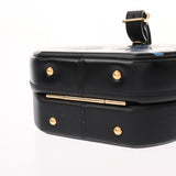 LOUIS VUITTON ルイヴィトン プティポワットシャポー ブラック/ブルー M52341 レディース カーフ ショルダーバッグ Aランク 中古 銀蔵