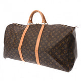 LOUIS VUITTON ルイヴィトン モノグラム キーポル 60 ブラウン M41422 ユニセックス モノグラムキャンバス ボストンバッグ ABランク 中古 銀蔵