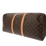 LOUIS VUITTON ルイヴィトン モノグラム キーポル 55 ブラウン M41424 ユニセックス モノグラムキャンバス ボストンバッグ ABランク 中古 銀蔵
