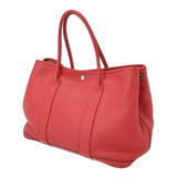 HERMES エルメス ガーデンパーティ PM ブーゲンビリア □N刻印(2010年頃) レディース ネゴンダ ハンドバッグ Bランク 中古 銀蔵