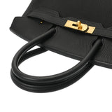 HERMES エルメス バーキン 30 ブラック □O刻印(2011年頃) レディース トゴ ハンドバッグ Aランク 中古 銀蔵
