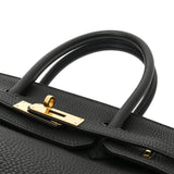 HERMES エルメス バーキン 30 ブラック □O刻印(2011年頃) レディース トゴ ハンドバッグ Aランク 中古 銀蔵
